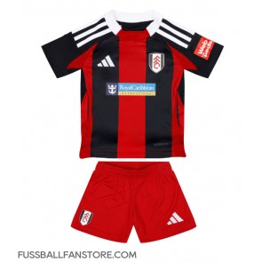 Fulham Replik Auswärtstrikot Kinder 2024-25 Kurzarm (+ Kurze Hosen)